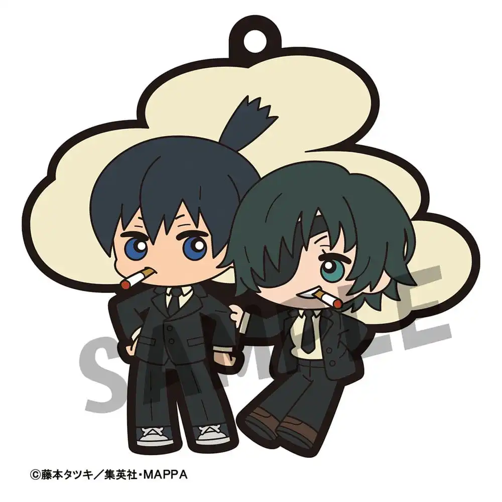 Chainsaw Man Rubber Mascot Buddycolle Rubber Charms 6 cm - 1 Unidade